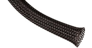 SPC5150 - SLEEVING, EXPANDABLE, 19.05MM ID, PET, BLACK, 15.24M/50FT - PRO POWER