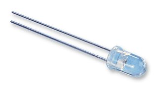 HLMP-D155 - LED, Red, Through Hole, T-1 3/4 (5mm), 1 mA, 1.6 V, 637 nm - BROADCOM