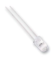 HLMP-EG10-WZ000 - LED, Red, Through Hole, T-1 3/4 (5mm), 20 mA, 1.9 V, 635 nm - BROADCOM