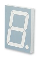 HDSP-F201 - 7 Segment LED Display, Red, 20 mA, 2 V, 1.2 mcd, 1, 10 mm - BROADCOM