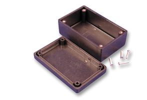 1594RFIBBK - Plastic Enclosure, Flame Retardant, Instrument, Plastic, 81 mm, 56 mm, 40 mm, IP54 - HAMMOND