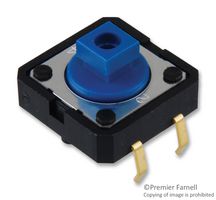 B3F-5051 - SWITCH, TACTILE, SPST-NO, 50mA, THOUGH HOLE - OMRON ELECTRONIC COMPONENTS