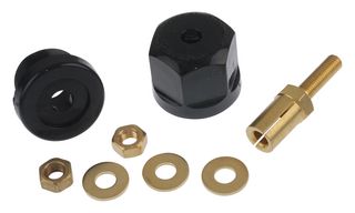 RS50GB. - TEST RECEPTACLE, SKT-RECEPTACLE, 50A, WW, BLACK - SUPERIOR ELECTRIC