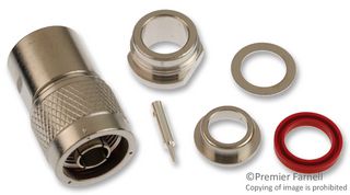 82-202 (UG-21D/U) - RF/COAXIAL N PLUG STR 50 OHM CLAMP/SOLDER - AMPHENOL RF