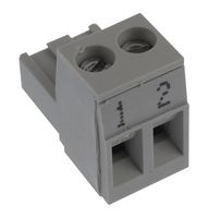 25.340.0253.0 - TERMINAL BLOCK PLUGGABLE, 2 POSITION, 22-12AWG - WIELAND ELECTRIC