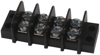 38760-0104 - TERMINAL BLOCK, BARRIER, 4POS, 14AWG - MOLEX