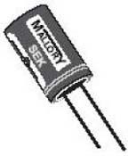 SEK471M016STF6302 - ALUMINUM ELECTROLYTIC CAPACITOR 470UF, 16V, 20%, RADIAL - CORNELL DUBILIER