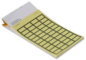 TEK1119-N - Label, Write-On, 11 mm, 19 mm, Vinyl Cloth, Write On - RAYCHEM - TE CONNECTIVITY