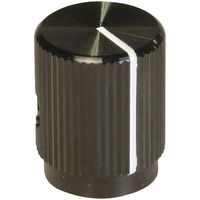 KLN700B1/4. - STRAIGHT KNURLED KNOB W/ LINE IND 6.38MM - ALCOSWITCH - TE CONNECTIVITY