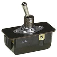 7402K4 - SWITCH, TOGGLE, DPST, 20A, 250V - ALCOSWITCH - TE CONNECTIVITY