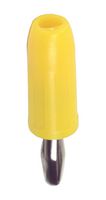 SPC15250 - BANANA PLUG, SOLDERLESS, YELLOW - TENMA