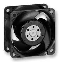 614JH - DC Axial Fan, 24 V, Square, 60 mm, 32 mm, Ball Bearing, 41.1 CFM - EBM-PAPST