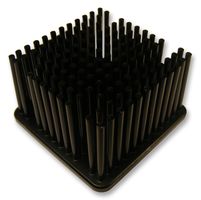 MBH42.5002-25P/2.6 - Heat Sink, BGA, Black Anodized, 1.9 °C/W, BGA, 42.5 mm, 25 mm, 42.5 mm - MALICO