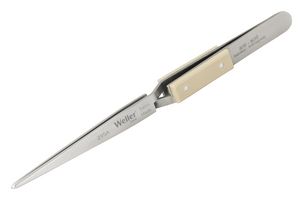 29SA - Tweezer, Reverse Action, Straight, 150 mm, Stainless Steel Body, Stainless Steel Tip - WELLER EREM