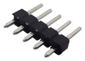 M20-9990546 - Pin Header, Board-to-Board, 2.54 mm, 1 Rows, 5 Contacts, Through Hole - HARWIN