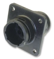 206705-1 - Circular Connector, CPC Series 1, Flange Mount Receptacle, 9 Contacts - AMP - TE CONNECTIVITY