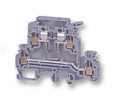 ENTRELEC - TE CONNECTIVITY Fused 011560421 TERMINAL BLOCK, FUSED, 2POS, 12AWG ENTRELEC - TE CONNECTIVITY 530542 011560421