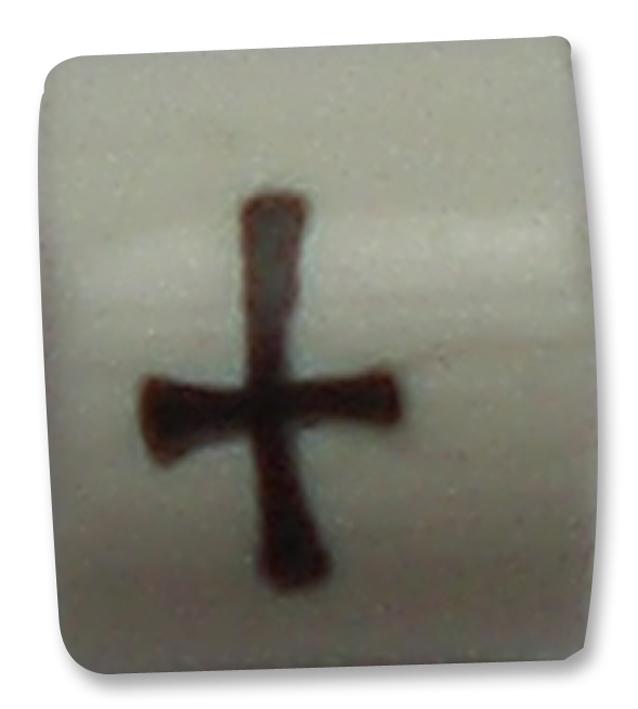 TE CONNECTIVITY Wire Markers - Clip Style 05801936 CABLE MARKER, +, PK100 TE CONNECTIVITY 146604 05801936