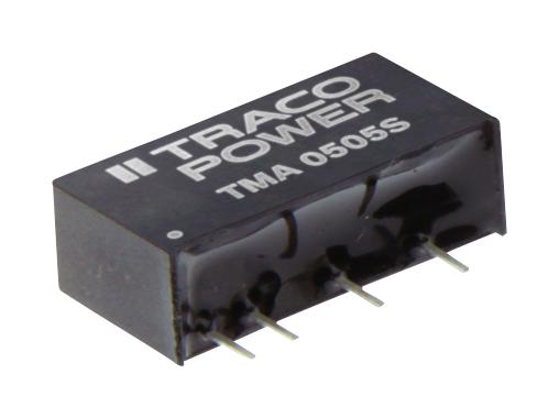 TMA 1205S CONVERTER, DC-DC, 5V, 1W TRACO POWER