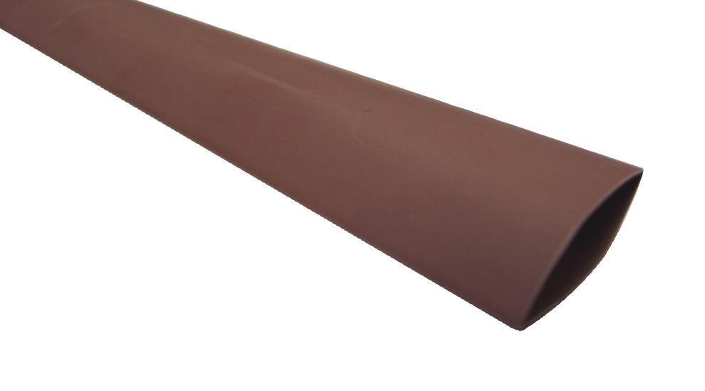 PP002786 HEAT-SHRINK TUBING, 2:1, BROWN, 9.5MM PRO POWER