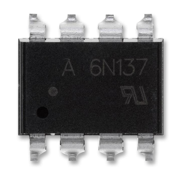 6N137TSVM OPTOCOUPLER, 10MBPS, 5KV, SMDIP-8 ONSEMI