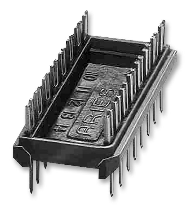 16-600-10 HEADER, DIL, 16WAY ARIES