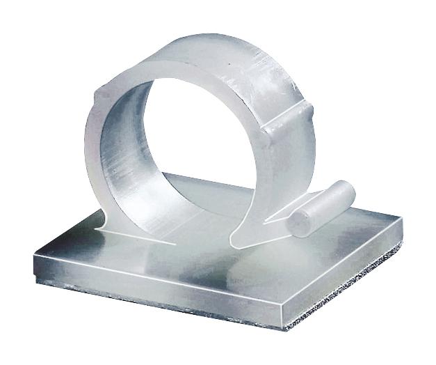 151-13001 CABLE CLIP, PA66, NATURAL, 3MM, PK50 HELLERMANNTYTON