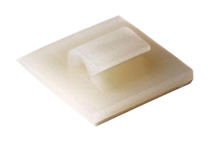 151-14003 CABLE CLIP, S/ADH, 5MM, NAT, PK50 HELLERMANNTYTON