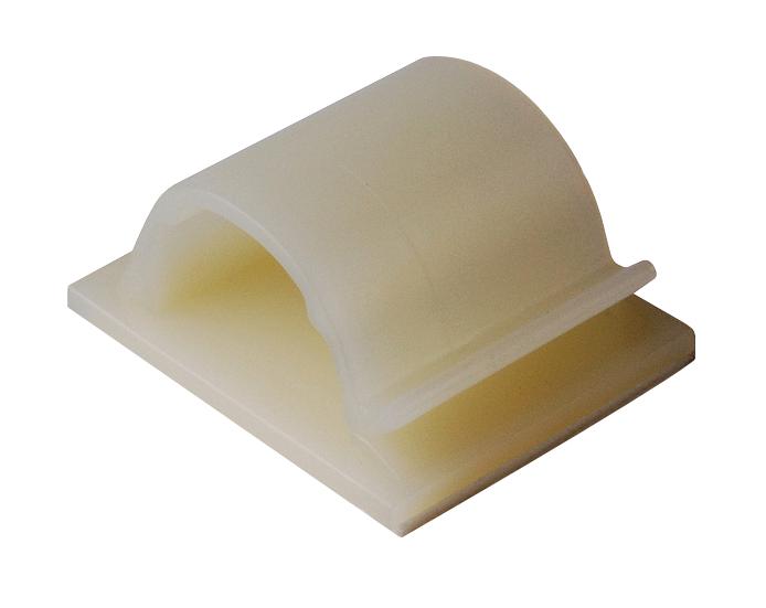 151-00503 CABLE CLIP, S/ADH, 14MM, NAT, PK50 HELLERMANNTYTON