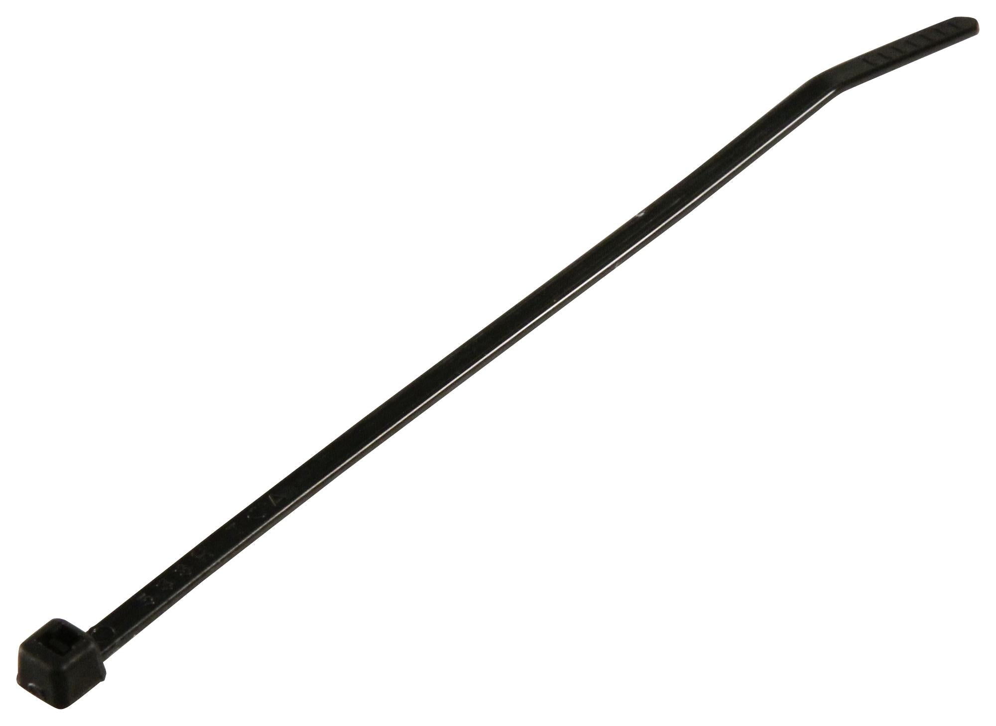 111-01980 CABLE TIE, BLACK, 100MM, PK1000 HELLERMANNTYTON