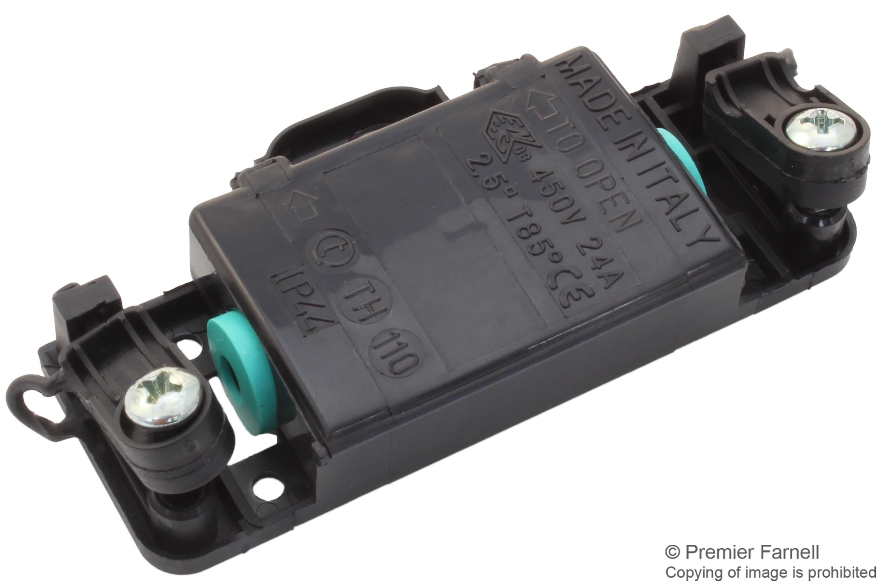 THB110C6B-F TERMINAL BLOCK, BARRIER, 6POS HYLEC