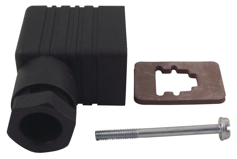 GMN209NJ.BLACK PLUG, FREE, 2+E WAY HIRSCHMANN