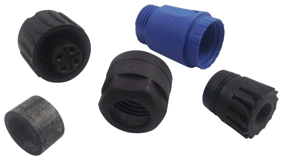 C016 20D003 100 10 CIRCULAR, RECEPTACLE, 3+PE WAY, CABLE AMPHENOL SINE/TUCHEL