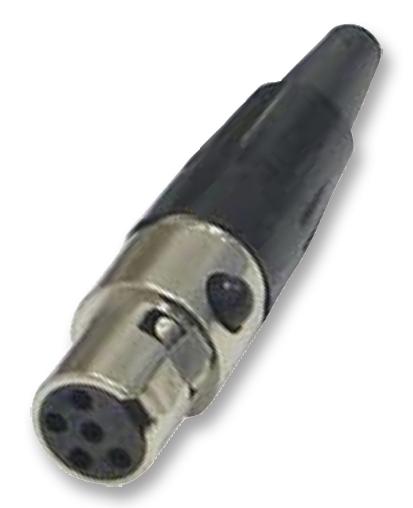 TA5FX SOCKET, TINI, Q-G, IN-LINE, 5POLE SWITCHCRAFT/CONXALL