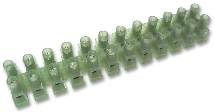 HY-433/12-NY-LP TERMINAL BLOCK, BARRIER, 12POS, 2.5MM2 HYLEC