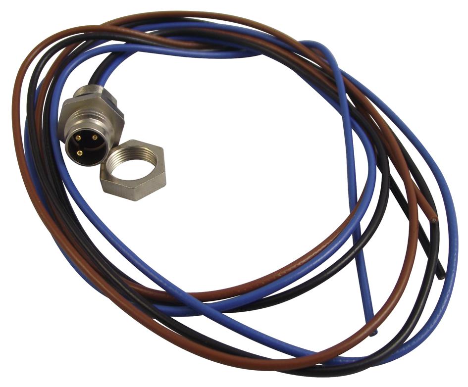 ELST 3308RVFM805 PLUG, PANEL, M8, 3WAY HIRSCHMANN