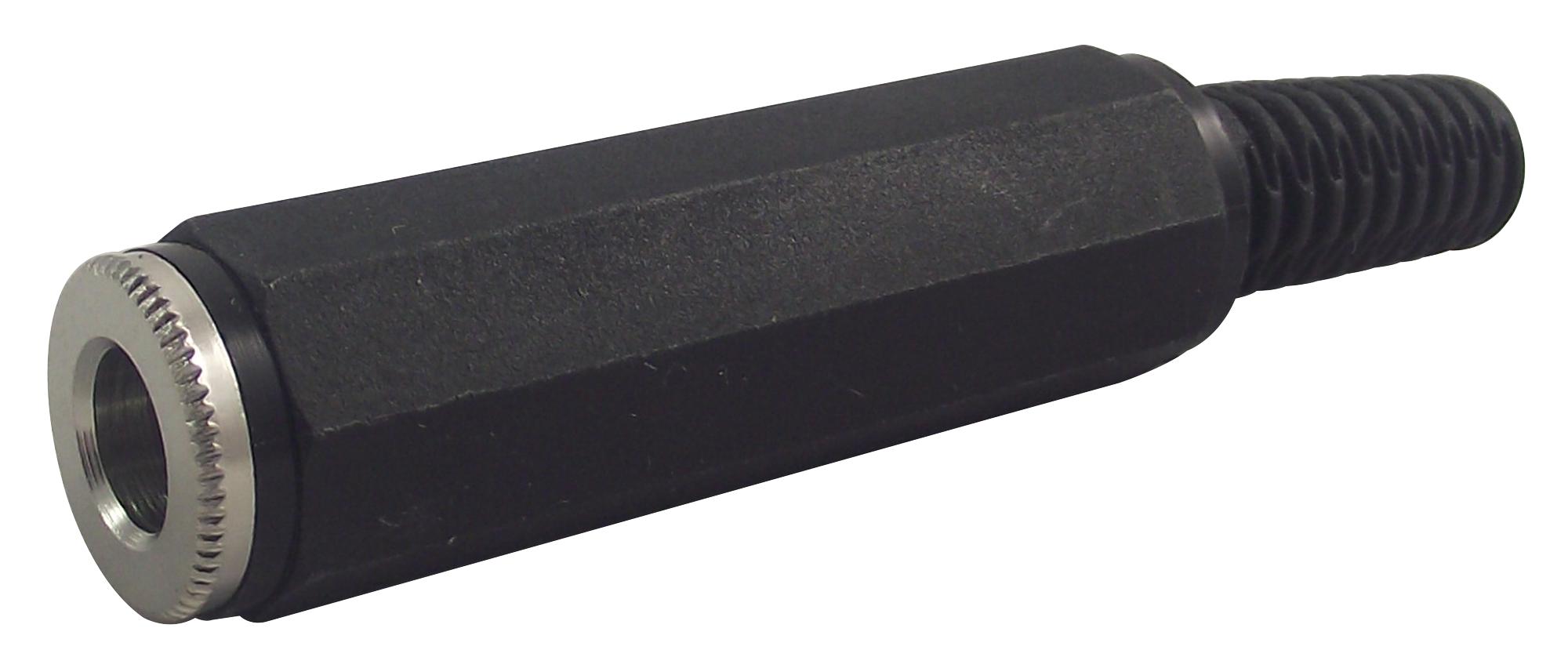 KLK 3 SOCKET, 6.35MM JACK, FREE, BLACK LUMBERG