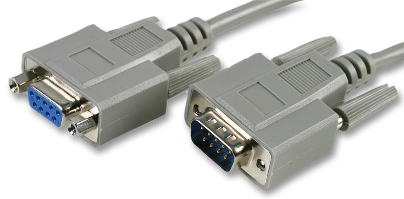 3070-1 LEAD, 9WAY D, M TO F, 1M VIDEK