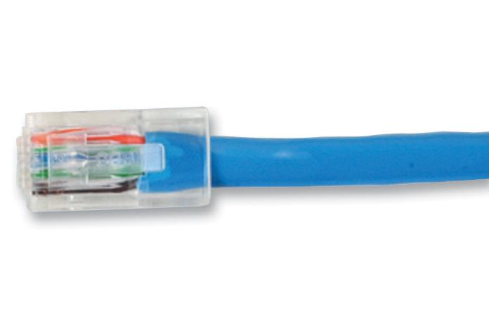 1996-10B LEAD, CAT6 UNBOOTED UTP, BLUE, 10M VIDEK