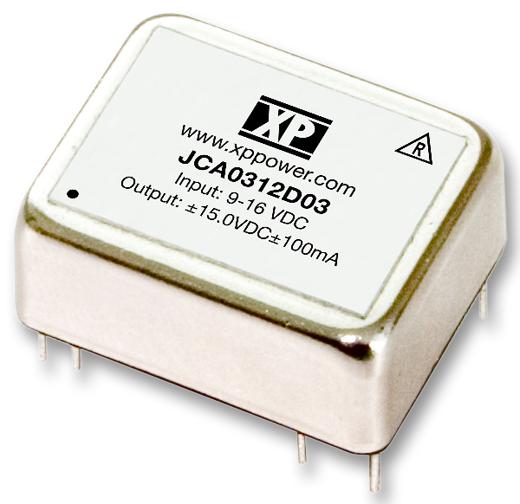 JCA0312S05 CONVERTER, DC/DC, 1O/P, 3W, 5V XP POWER