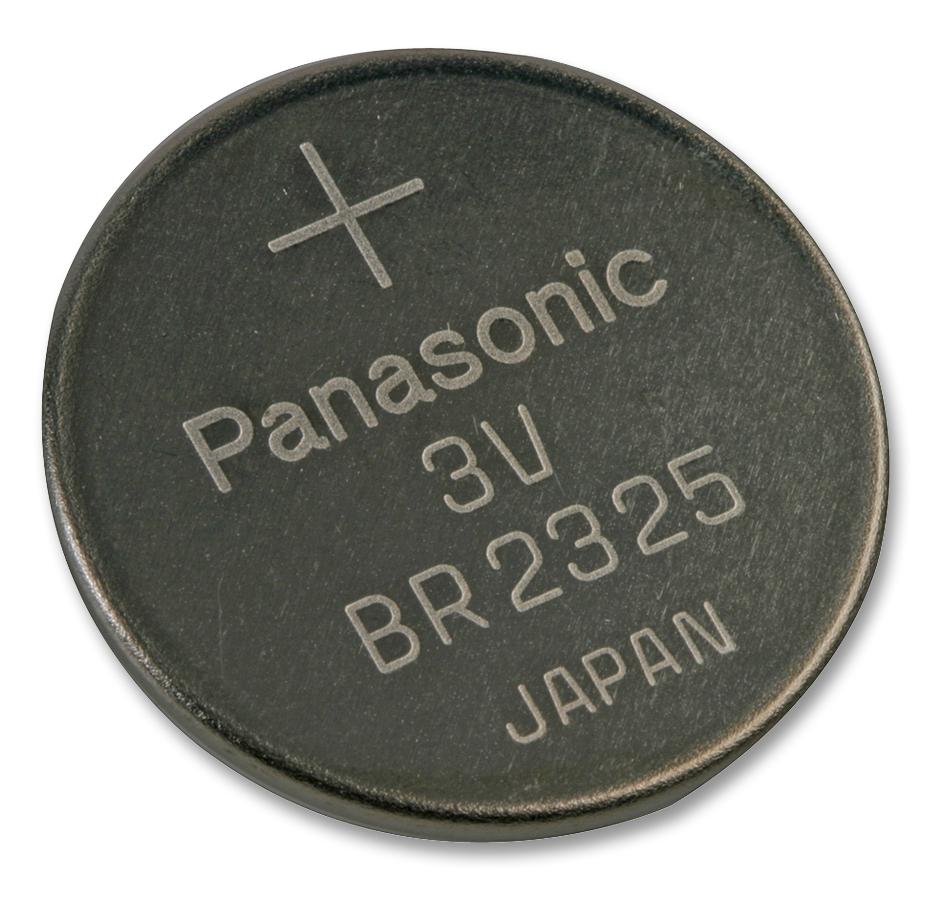 BR-2325/BN BATTERY, LITHIUM, BR2325 165MAH PANASONIC