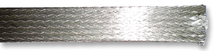 1234 SV005 SLEEVING, BRAID, FLAT, CU, 19.1MM, 30.5M ALPHA WIRE