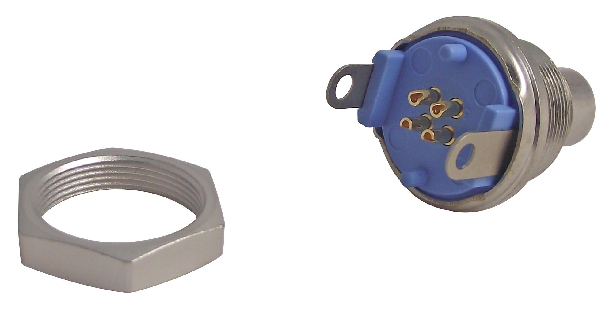 T01-0580-P04 PLUG, PANEL MOUNT, 4WAY TE CONNECTIVITY