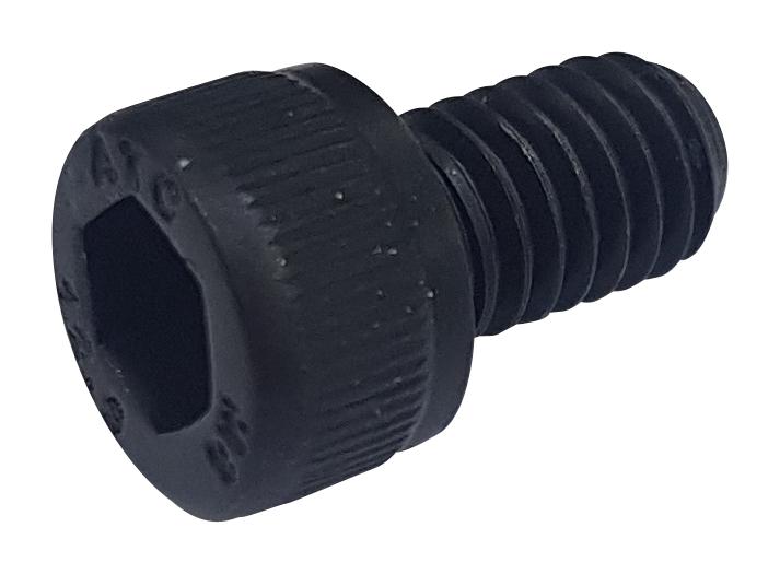 M6 10 SO12CS S100 SCREW SOCKET, CAP, M6X10, BLACK, PK100 TR FASTENINGS