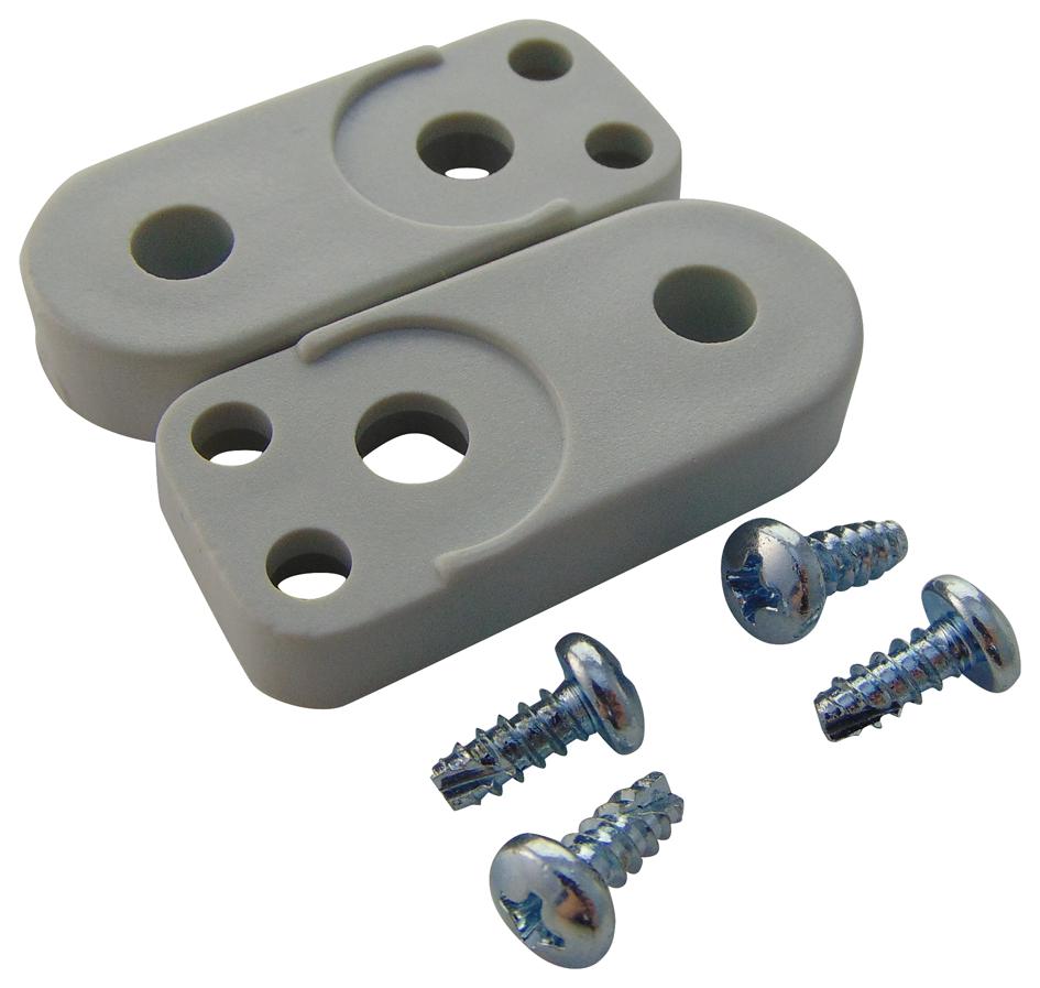 FP 10674 WALL MOUNT. SET WALL FASTENING LUG, PK2 FIBOX