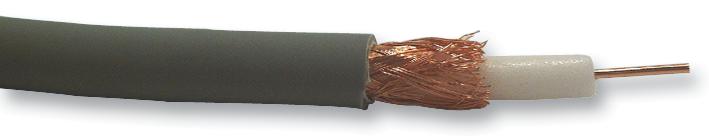 443945.001 CABLE, COAX, GREY, 5.89MM, 100M BELDEN