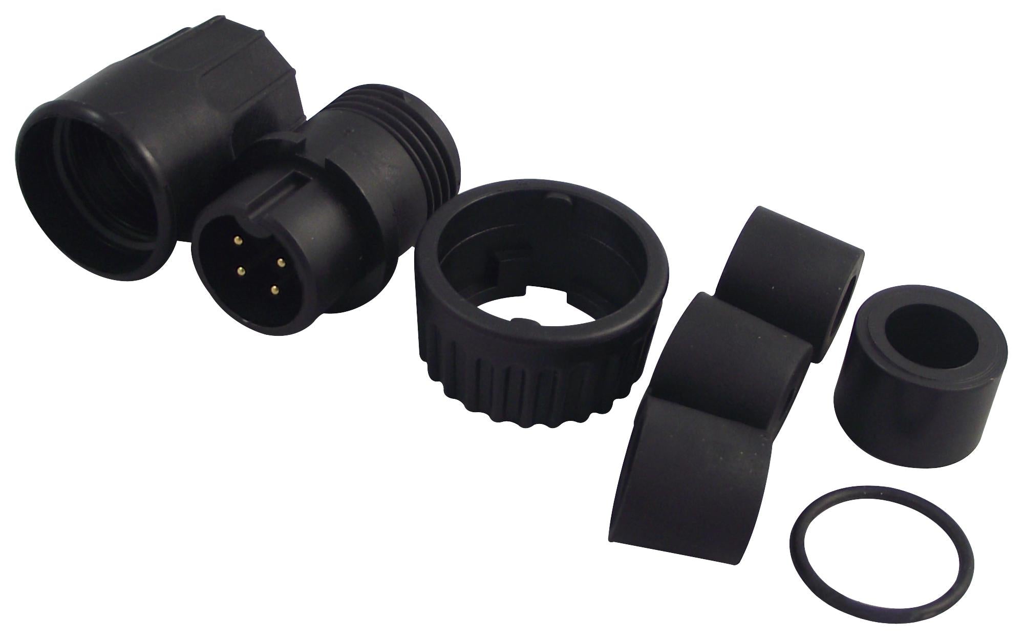 3282-4PG-3XX CONNECTOR, FREE, MALE, 4WAY SWITCHCRAFT/CONXALL