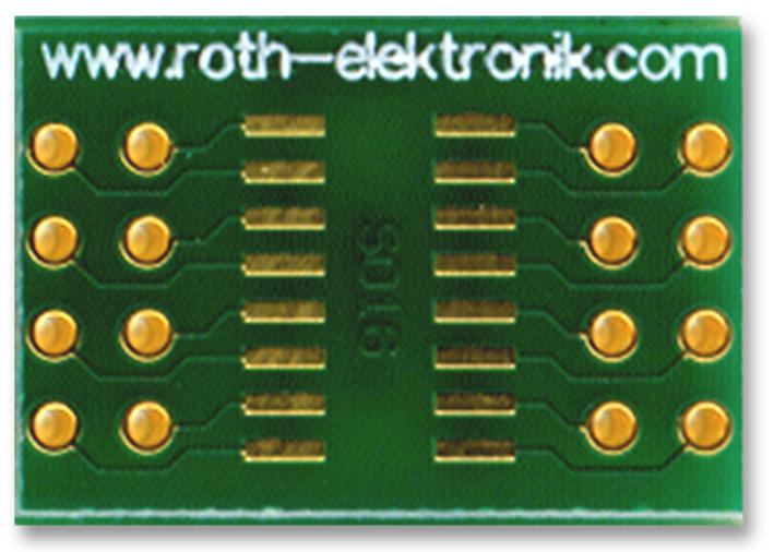 RE932-04 ADAPTOR, SMD, SO-16, 1.27MM ROTH ELEKTRONIK