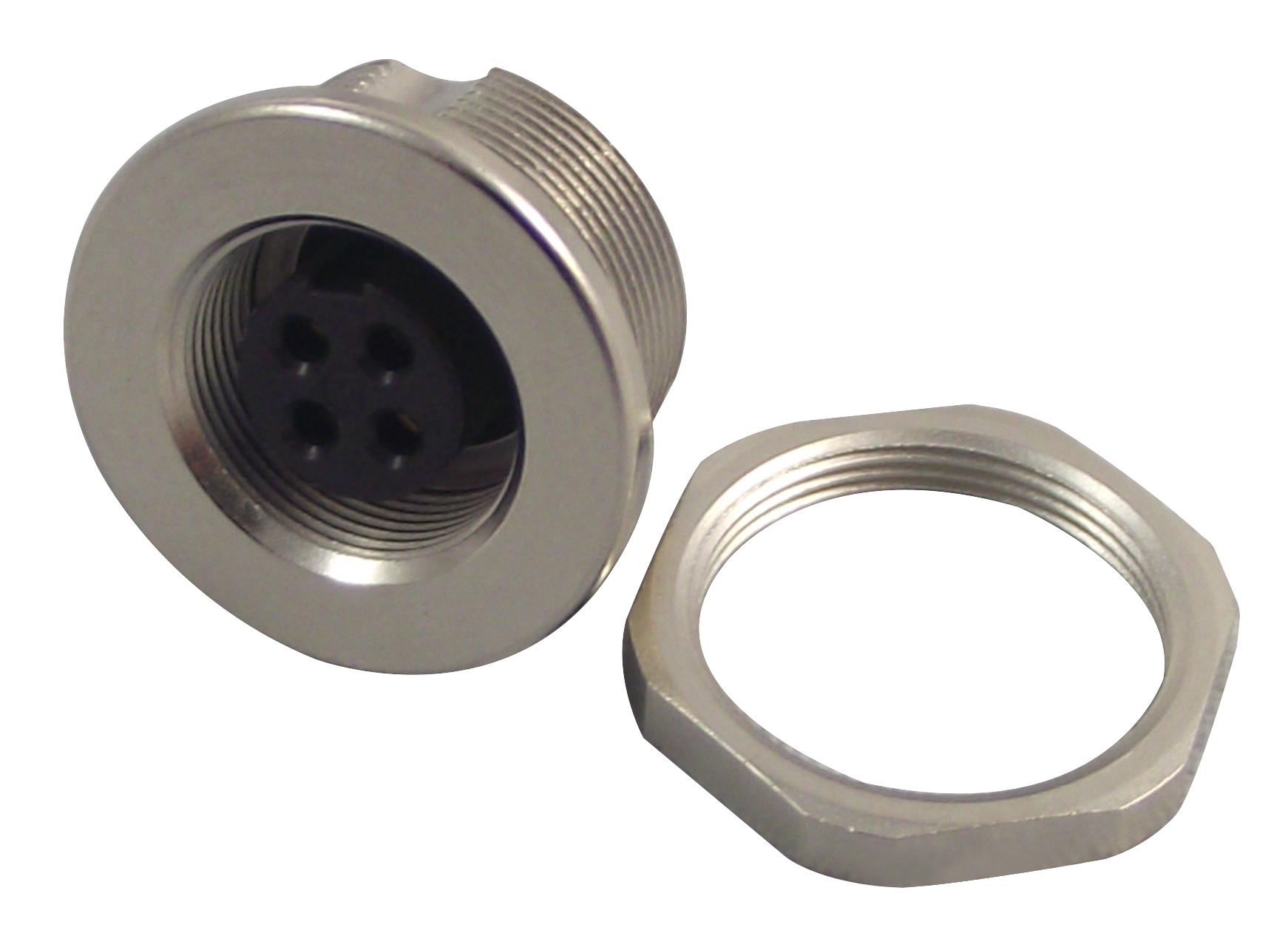 09-0412-00-04 CIRCULAR, RECEPTACLE, 4 WAY, PANEL BINDER