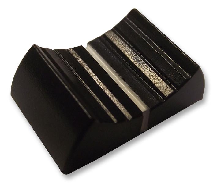 CPSL-AR2-6-(1.2X8)W7 KNOB, 15X24, BLACK, 1.2X8 SWITCH MULTICOMP